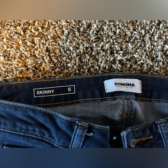 Sonoma Skinny Jeans Size 6 - Picture 2 of 2
